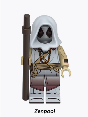 G0177 Минифигурки Люди Икс Росомаха, Дэдпул 6шт (4.5см) фото 4