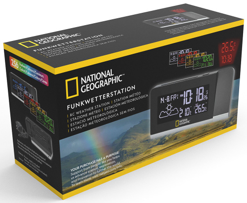 Метеостанция Bresser National Geographic Multi Color с проектором фото 6