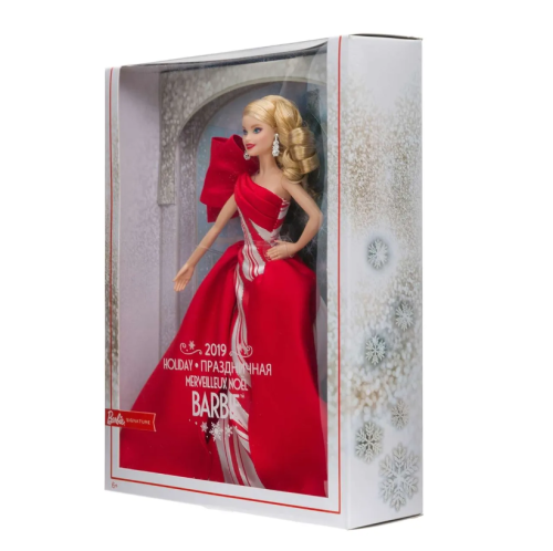 Кукла Barbie 2019 Праздничная Блондинка FXF01 Барби фото 3