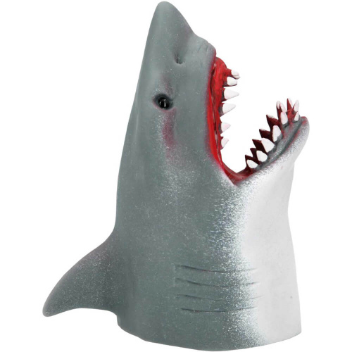 (серая) Игрушка на руку Акула / Игрушка перчатка (игрушка в ванную) Dino World фото 6