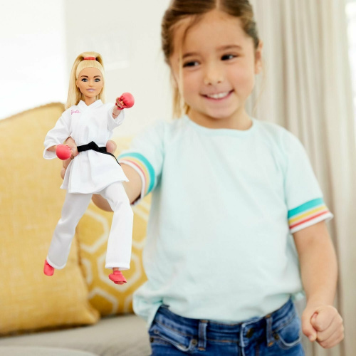 Кукла Barbie Олимпийская спортсменка GJL73-2 Каратэ фото 6