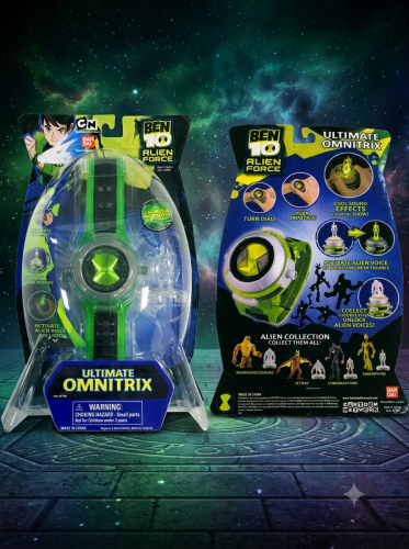 605 (новинка) Часы Омнитрикс Бен Тен - Ben 10 Omnitrix Ultimate (звук, свет) фото 3