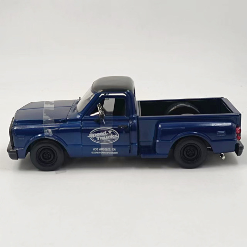 Машина (Пикап) 1:24 Jada 1969 Chevrolet C10 Stepside Pickup с дополнительным комплектом колес фото 6