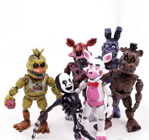 Фигурка Кошмарный Бонни ФНАФ разборный, с подсветкой  (Bonnie FNAF) фото 11
