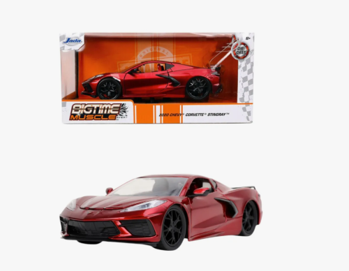 Машина Jada 1:24 Chevrolet Corvette Stingray 2020 (красный)