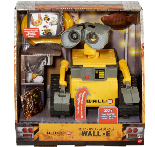 Робот-игрушка Mattel Hello Wall-E GPN30 (Валли) с дистанционным управлением со световыми и звуковыми эффектами фото 4