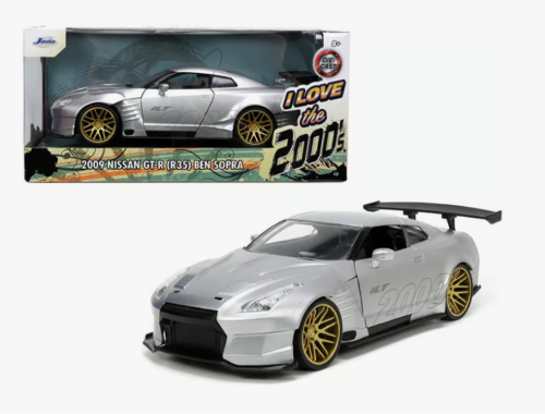 Машина Jada 1:24 2009 Nissan GT-R R35 BEN SOPRA 1:24
