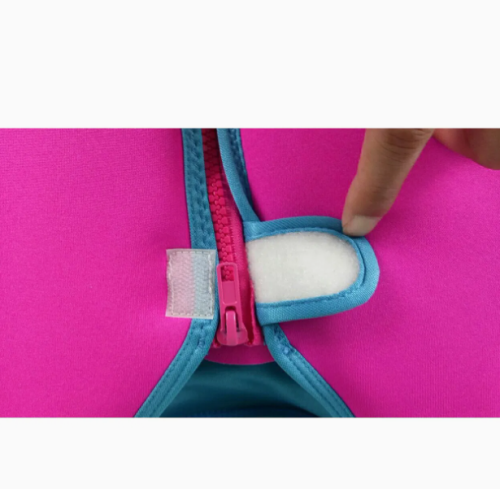 (Розовый  - размер L) Детский плавательный жилет для купания плавания и бассейна ( 116-122) фото 5