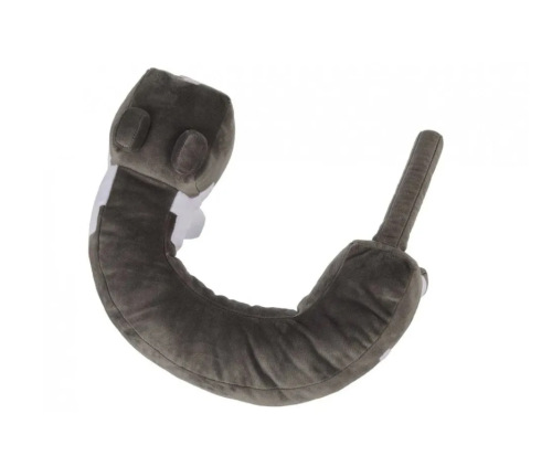 Мягкая игрушка кот подушка Майнкрафт Gray Cat Minecraft 50 см фото 2