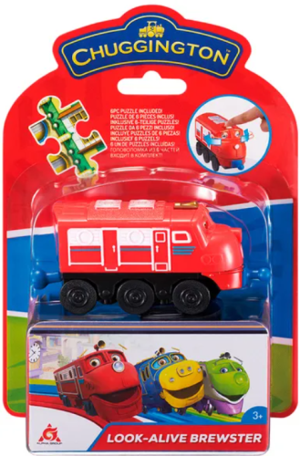 ( набор паровозиков ) Игровой набор из 4х Паровозов Chuggington Чаггингтон Уилсон, Брюстер, Коко + Уилсон на управлении фото 11