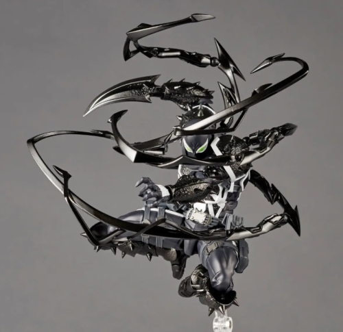 (чёрный) Фигурка Agent Venom большой набор Человек паук Веном фото 14