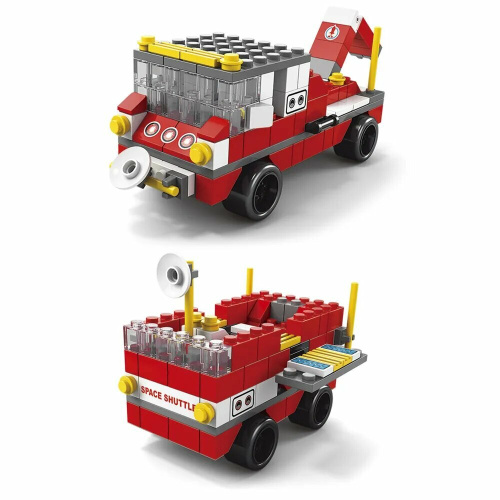 Конструктор развивающий 6в1 Космодром Ракета 1000 деталей фото 4