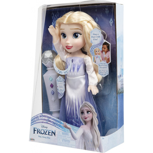 21507 Эльза Поющая Кукла Frozen Холодное Сердце с микрофоном фото 4