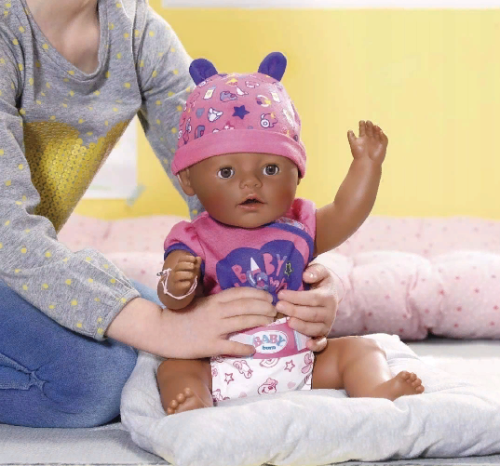 (NEW) Интерактивная кукла 824382 Baby Born Soft Touch  Этническа (мулатка-2) фото 5