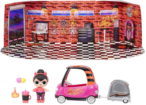 Игровой набор L.O.L. Surprise Furniture Серия 4 B.B. Auto Shop with Spice Doll 572619 Купе фото 2
