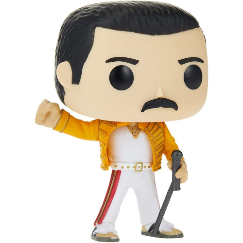 в желтой куртке (96 Freddie Mercury) Фигурка Funko POP! Rocks: Queen Фредди Меркьюри (без коробки) фото 3