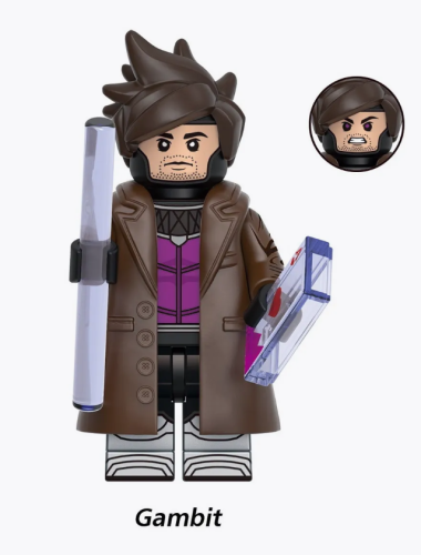 G0176 Набор минифигурок Люди Икс 8шт (4,5см) фото 2