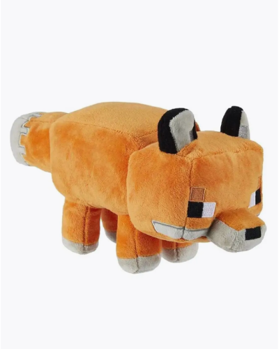 Мягкая игрушка Майнкрафт Fox Большая лиса 45 см Minecraft