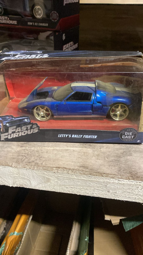 Машина Jada 1:24 Ford GT (синий) фото 7