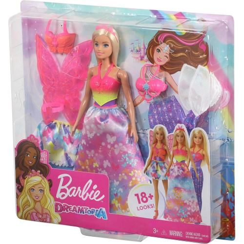 Набор игровой Barbie Дримтопия 3в1 Кукла-русалка +аксессуары GJK40 фото 3