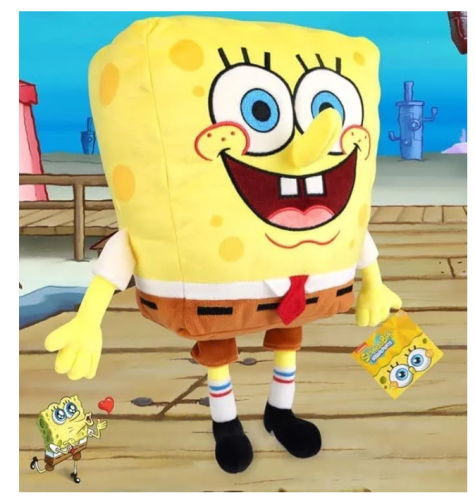 Мягкая игрушка Спанч Боб SpongeBob SquarePants (Губка Боб) 30 см фото 2