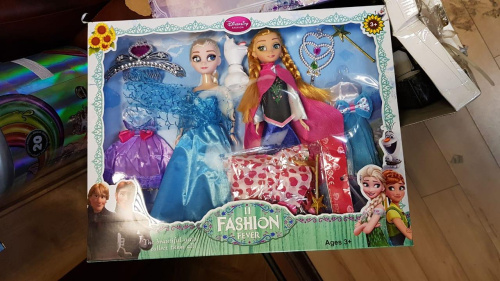 Набор одежды Куклы Эльза, Анна и Олаф с комплектом дополнительной одежды Холодное сердце Frozen Heart фото 2