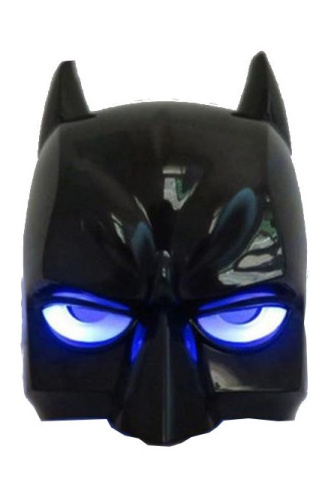 Светящаяся маска супергероя Бэтмен Batman фото 3