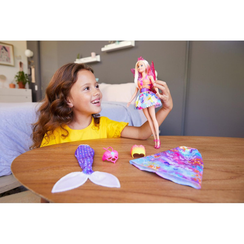 Набор игровой Barbie Дримтопия 3в1 Кукла-русалка +аксессуары GJK40 фото 8