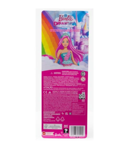 Кукла Barbie Dreamtopia Princess HGR15 (темно-розовые волосы) фото 8