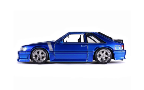Машина Jada Bigtime Muscle 1:24 1989 Mustang GT (синий) фото 4