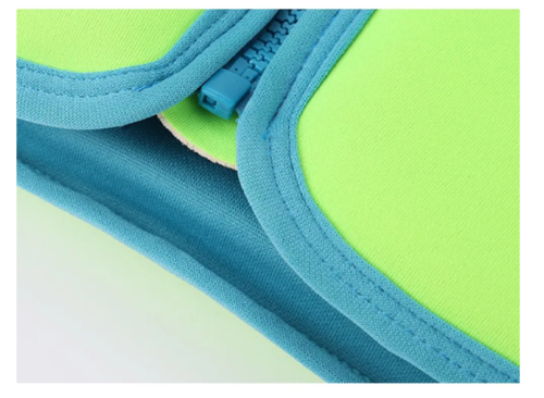 (Зеленый  - размер S) Детский плавательный жилет для купания плавания и бассейна ( 74-104) фото 5