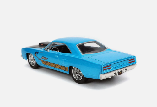 Машина Jada 1:24 Diecast 1970 Plymouth Roadrunner (голубой) фото 3