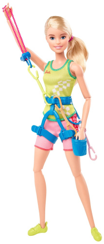 Кукла Barbie Олимпийская спортсменка GJL73-4 Спортивный альпинизм фото 10