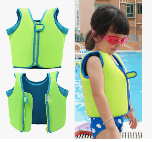 (Зеленый  - размер XXL) Детский плавательный жилет для купания плавания и бассейна ( 134-146) фото 9