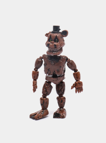 Фигурка Кошмарный Фредди ФНАФ разборный, с подсветкой  (Freddy FNAF)