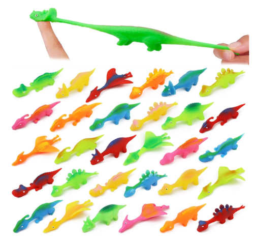 (зеленый) Катапульта Динозавр игрушка-антистресс Dino World фото 9