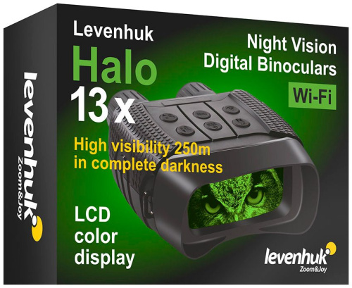 Бинокль цифровой ночного видения Levenhuk Halo 13x Wi-Fi фото 11