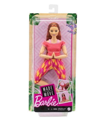 Кукла Барби Рыжая безграничные движения Barbie FTG80-GXF07 фото 2