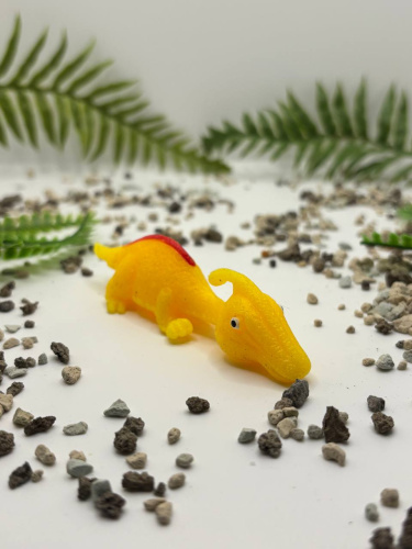 (желтый) Катапульта Динозавр игрушка-антистресс Dino World