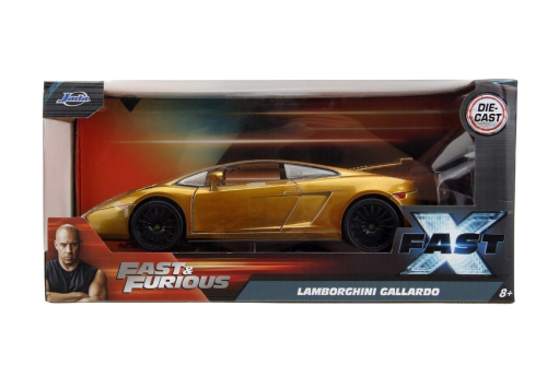 Машина Jada 1:24 Lamborghini Gallardo (Золотой) фото 9