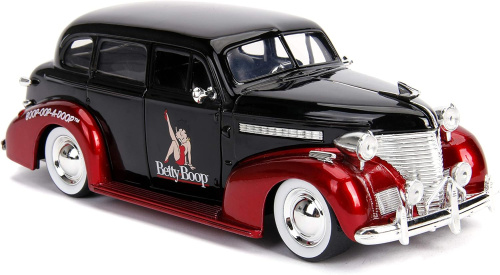 Машина Jada 1:24 Chevrolet Chevy Master Deluxe 1939 - Betty Boop (с фигуркой Бетти Буп) фото 5