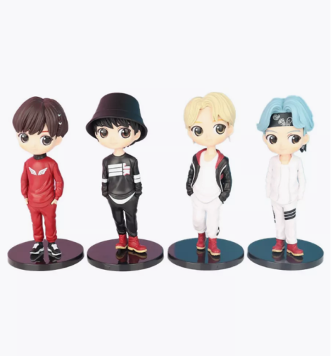 (М) Набор фигурок из 7 шт k-pop BTS Набор фигурок из 7 шт  k-pop BTS Чин, Сюга, Джей-Хоуп, Чимин, Ви и Джонгук (высота 15 см) фото 4