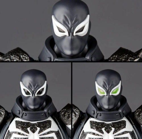 (чёрный) Фигурка Agent Venom большой набор Человек паук Веном фото 17