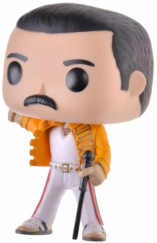 в желтой куртке (96 Freddie Mercury) Фигурка Funko POP! Rocks: Queen Фредди Меркьюри (без коробки) фото 2