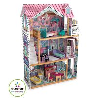 Трехэтажный дом для кукол Барби "Аннабель" (Annabelle) с мебелью 17 элементов