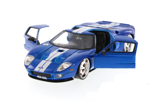 Машина Jada 1:24 Ford GT (синий) фото 5