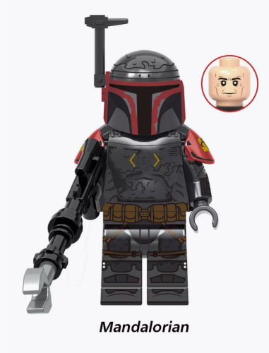 G0122 Минифигурки Звездные Войны Мандалорцы 8шт (4.5см) фото 3