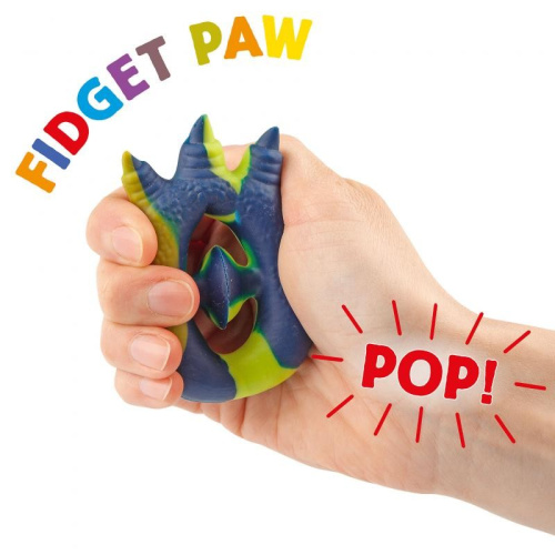 Эспандер антистресс Снаперс  Fidget Paw Dino World (в ассортименте) фото 3