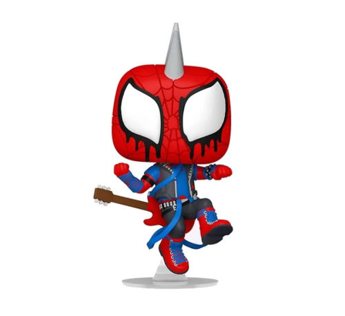 (1231 Spider-punk) Фигурка Funko POP! Marvel Человек паук фото 2