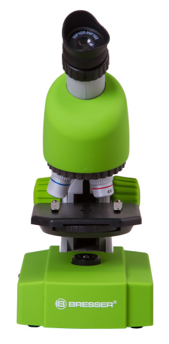 Микроскоп Bresser Junior 40x-640x, зеленый фото 10